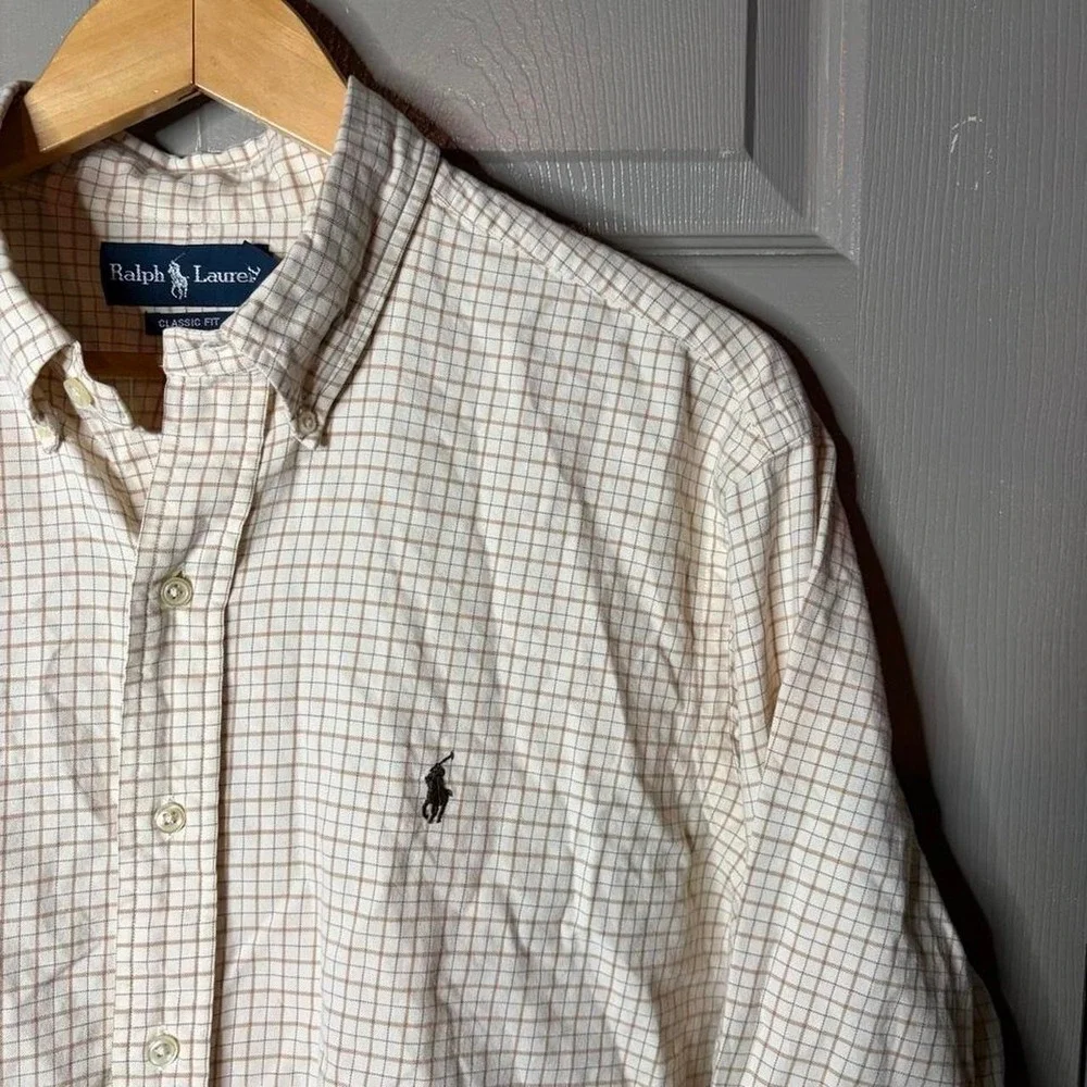 Polo Ralph Lauren button up polo size XL preppy classic summer